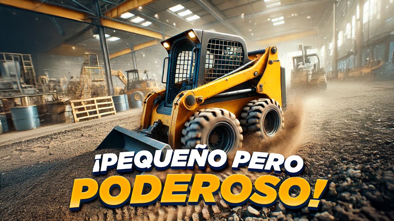 MINICARGADOR CAT 262D: &iquest;El MINICARGADOR MAS PODEROSO? 💪