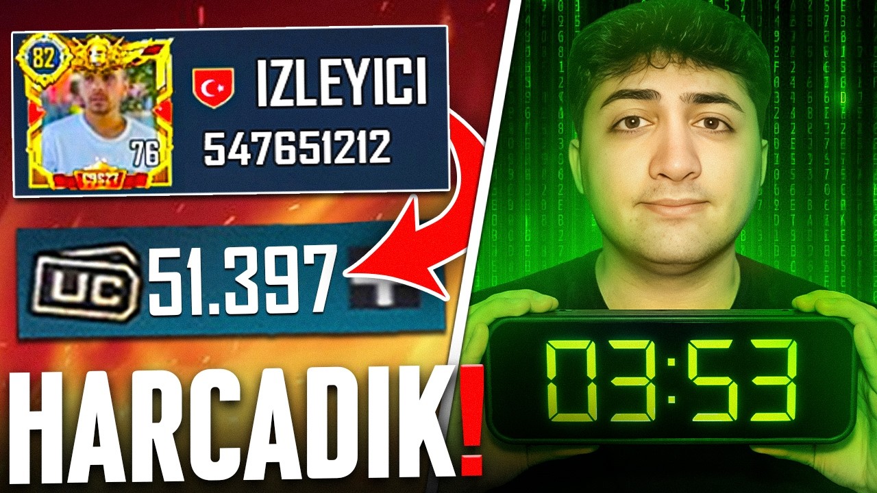 GİZLİCE TAKİPÇİMİN HESABINA GİRİP 50.000 UC'SİNİ HARCADIM!