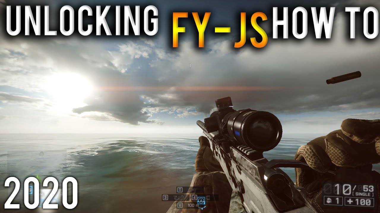 ●HOW TO UNLOCK THE FY-JS SNIPER!! | Battlefield 4 2020 !!