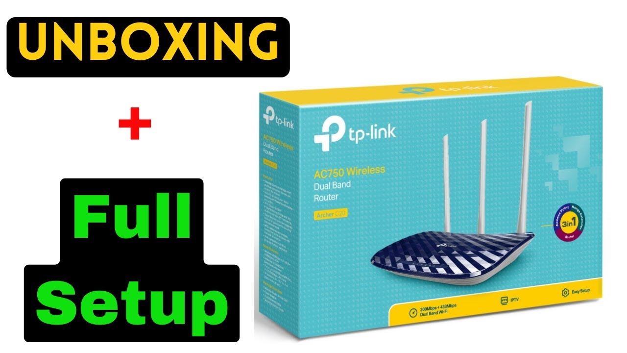 🔥TP-Link Archer C20 AC750 Unboxing & Setup🔥 Best Budget Dual Band Router for Streaming/Gaming 2024