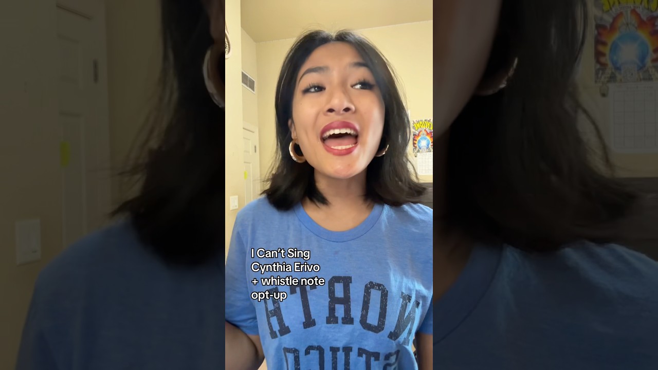 I Can&rsquo;t Sing from The X Factor Musical #broadway #xfactor #cynthiaerivo #singing #cover #singer