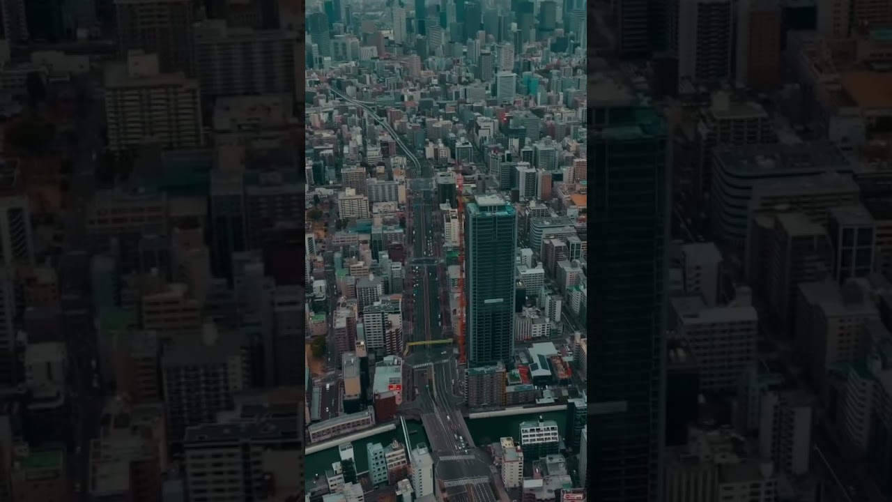 🚁 Mesmerizing Drone View of Japan 🇯🇵 | Tokyo & Osaka from Above 🌆✨