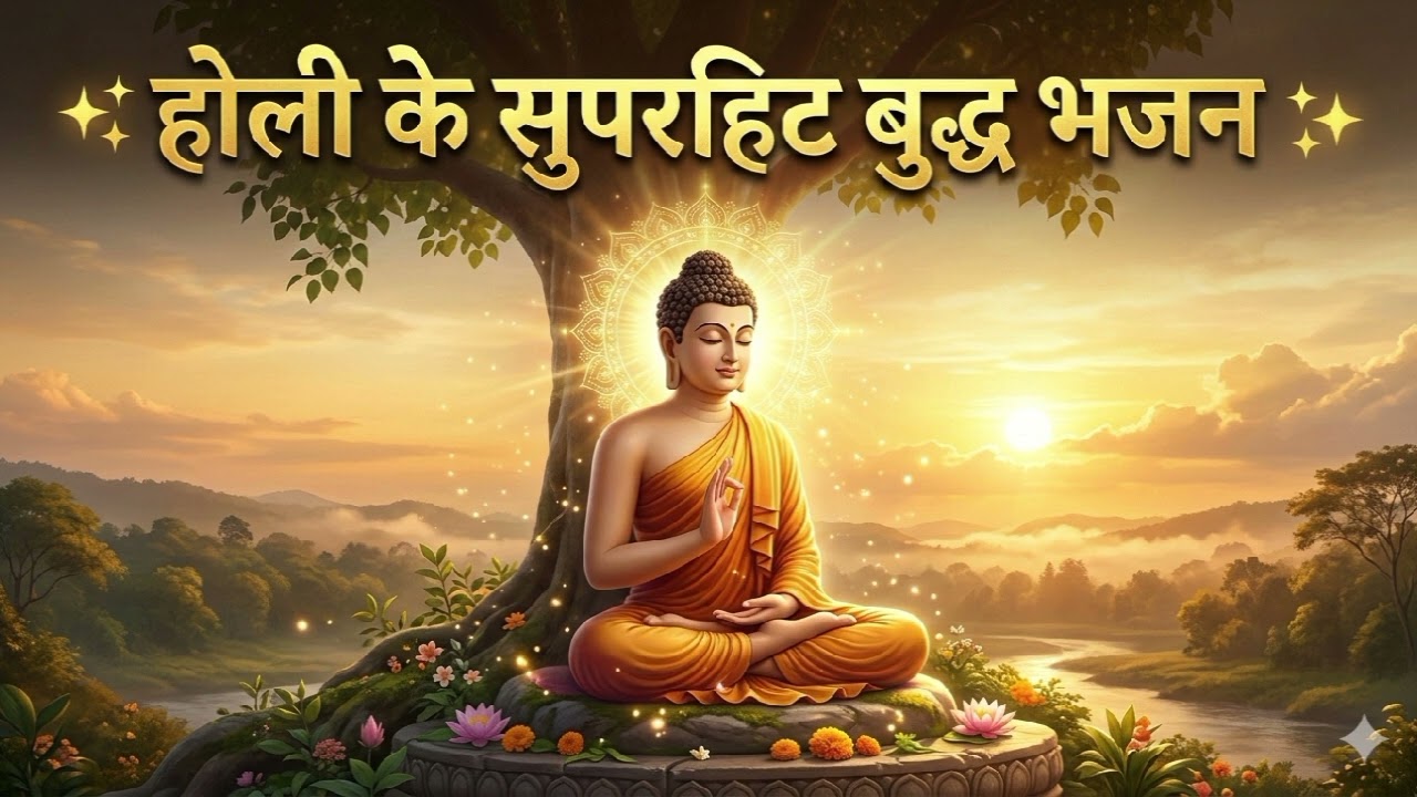 Holi ke utsav per Buddh bhajan#buddha #song 