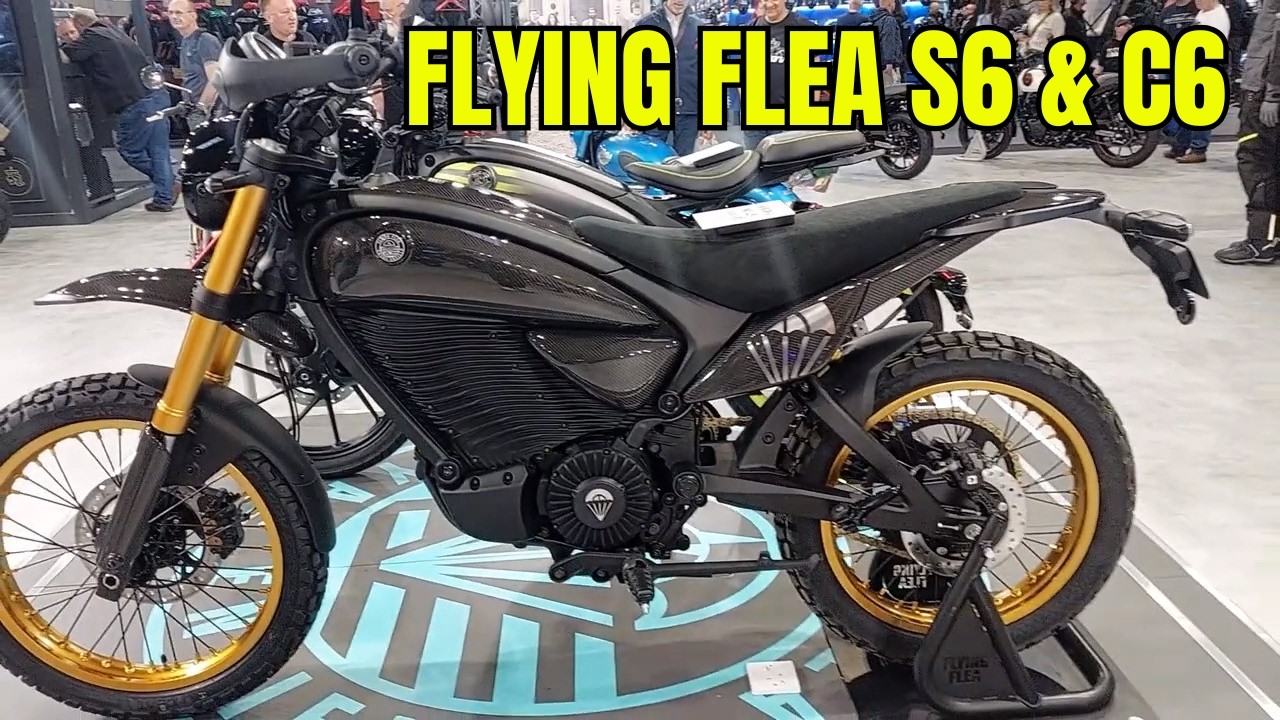 Royal Enfield's Flying Flea S6 & C6...... Close up detail.