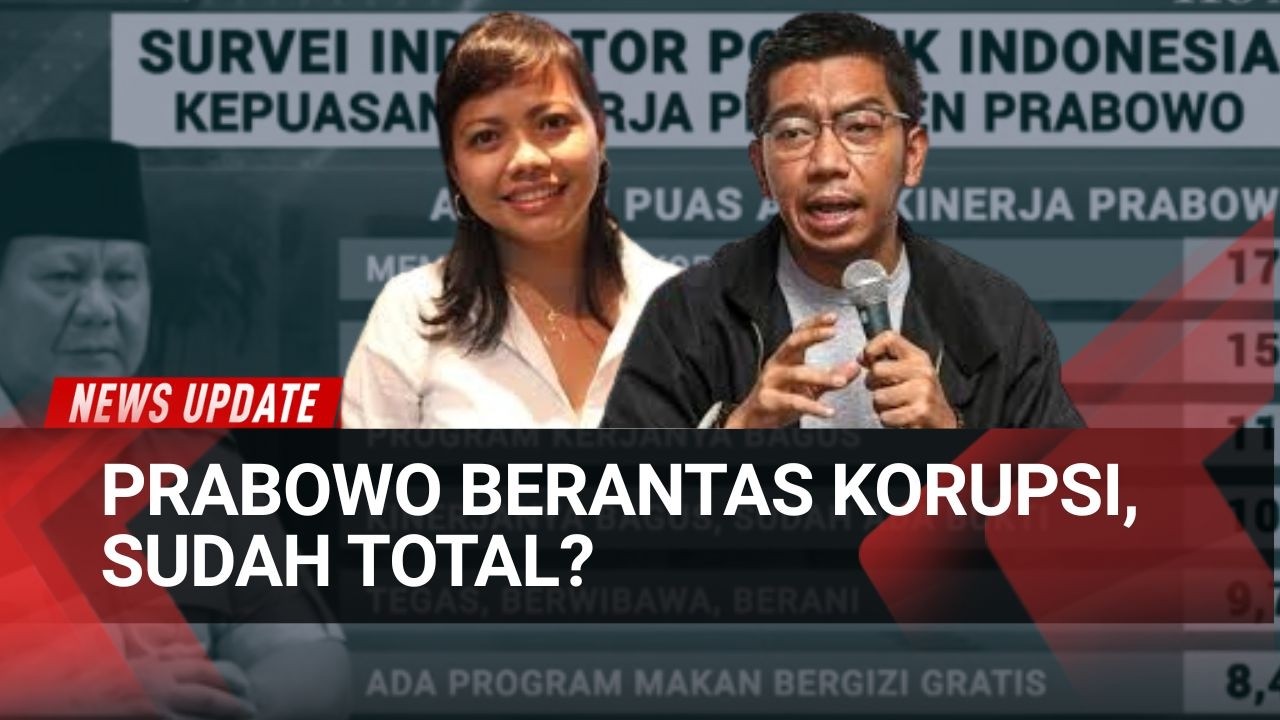 Indeks Persepsi Korupsi Indonesia Turun, Bagaimana Kinerja Prabowo?