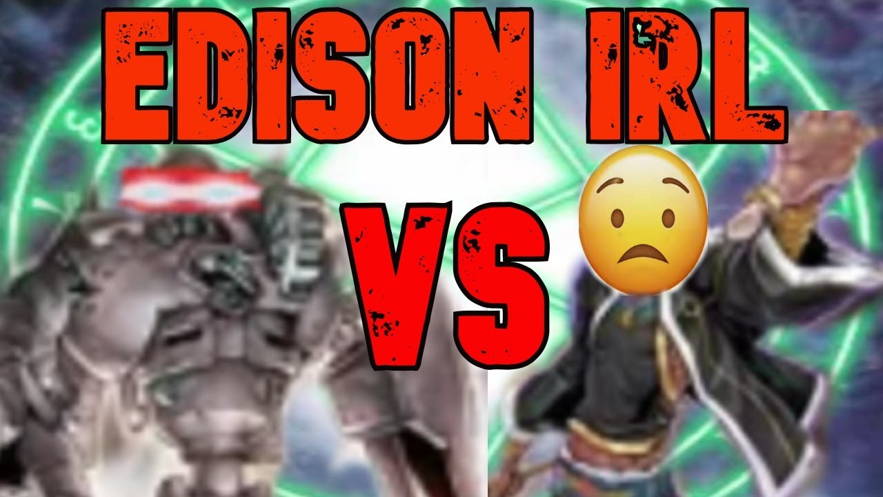 Edison Format IRL! Ancient Gear VS Gravekeepers! Full Match With Commentary!