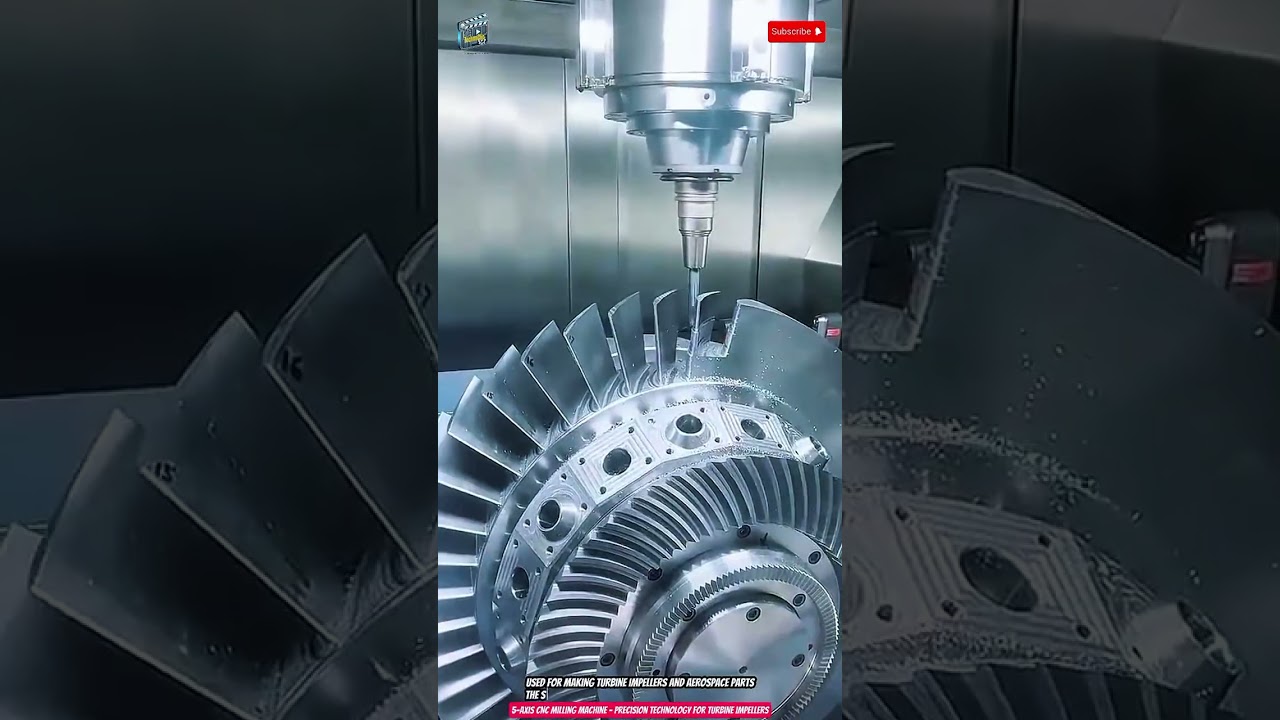 5-Axis CNC Milling Machine &ndash; Precision Technology for Turbine Impellers