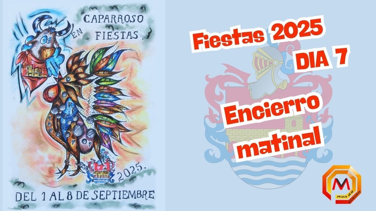 Directo - Fiestas Caparroso - Encierro matinal - D&iacute;a 7
