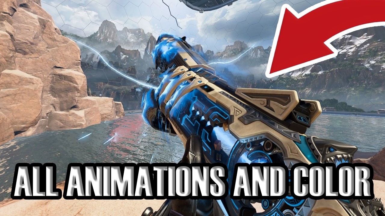 Peacekeeper Mythic Skin All Animations and Color - Apex Legends