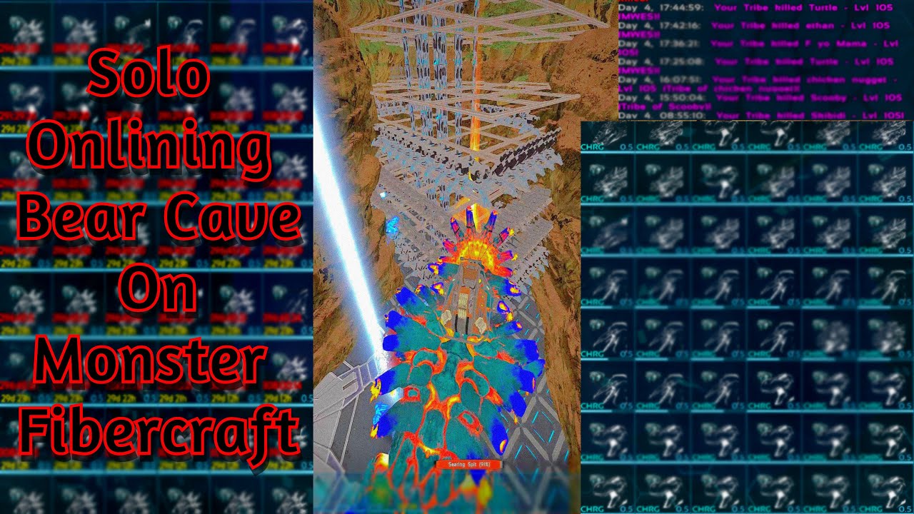 ARK - Online Raiding Bear Cave I Monster Fibercraft I 4K