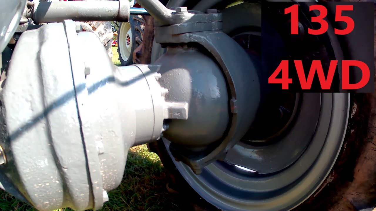 1973 Massey Ferguson 135 4WD 2.5 Litre 3-Cyl Diesel Tractor (46HP)