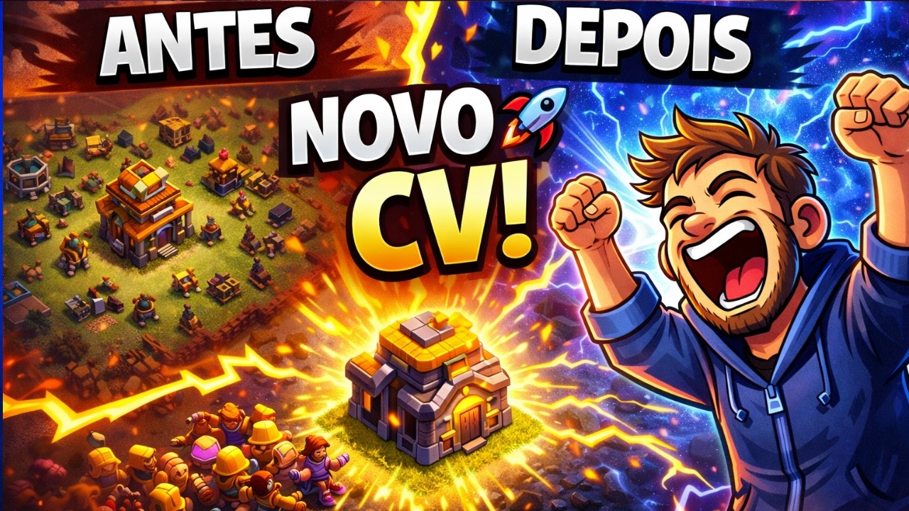 FINALMENTE SUBI DE CV 😭🔥 MINHA VILA TÁ FICANDO MONSTRO!(A NOSSA VILA DO ZERO CRESCEU!!)