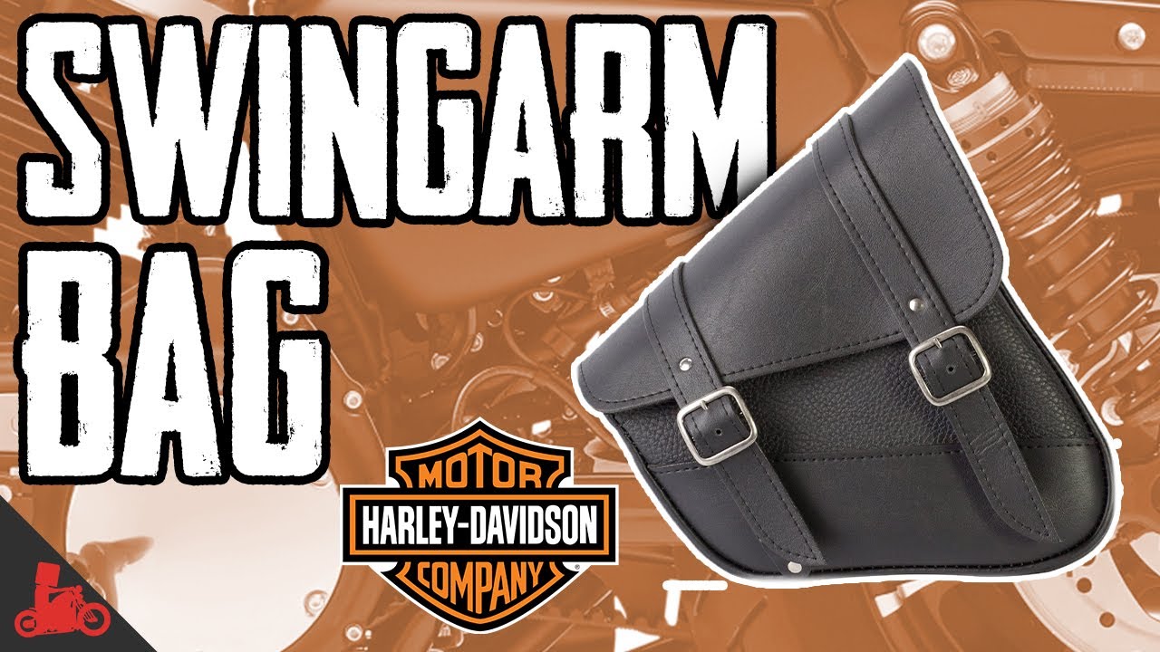 Harley-Davidson Sportster SWINGARM BAG Install