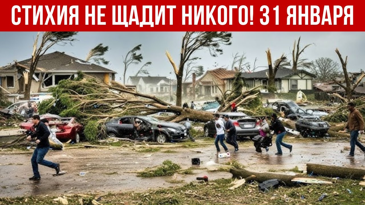 Новости Сегодня 31.01.2026 - Катаклизмы сегодня, ЧП, События дня | США Россия Индия Китай Европа