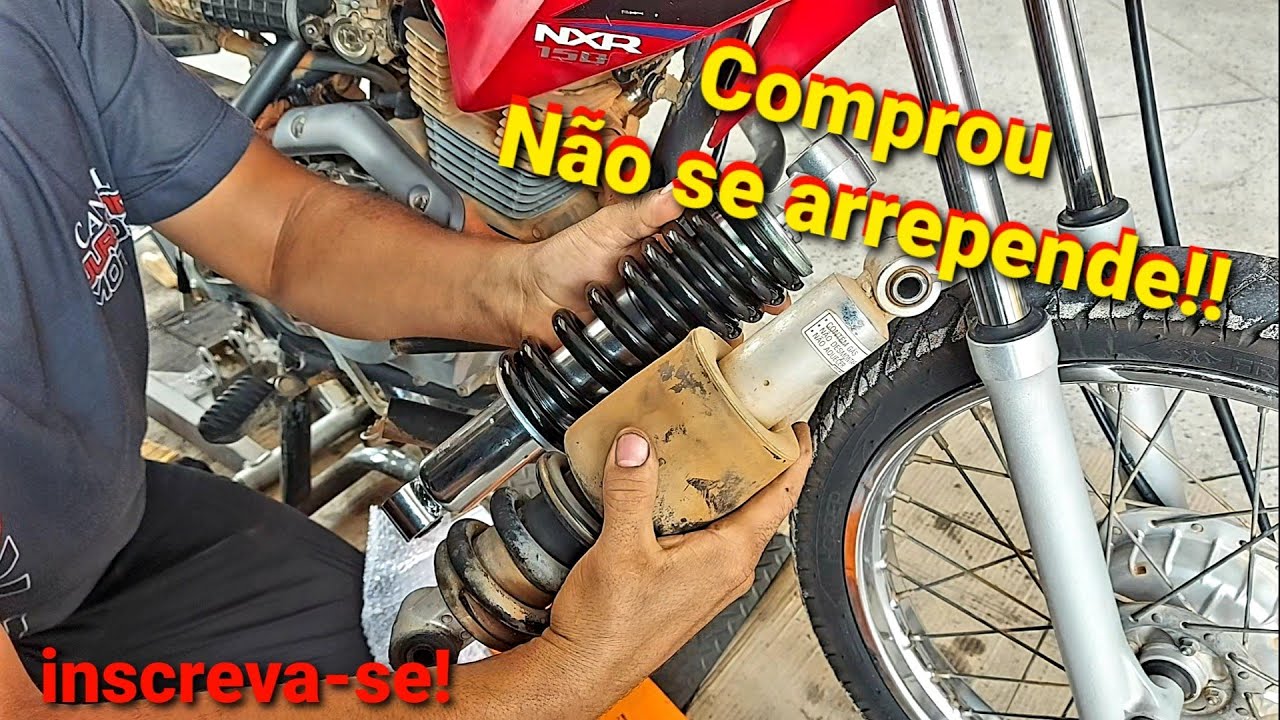 Qual a melhor marcar de amortecedor para bros sem ser  original? Dica do melhor.
