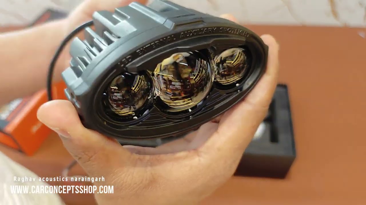 Aozoom auxiliary lights TH02 unboxing fitting & customer review