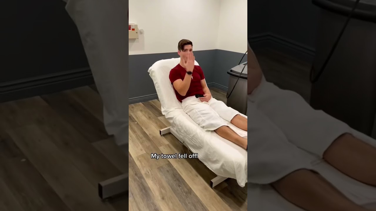 BTS getting laser hair removal #vlog #bts