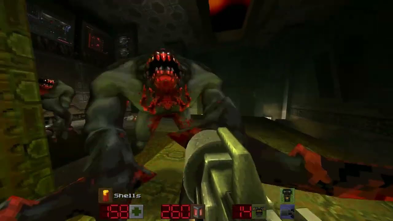 VHS Quake II 1.6 Extended Gameplay (Unit 3 - Jail)