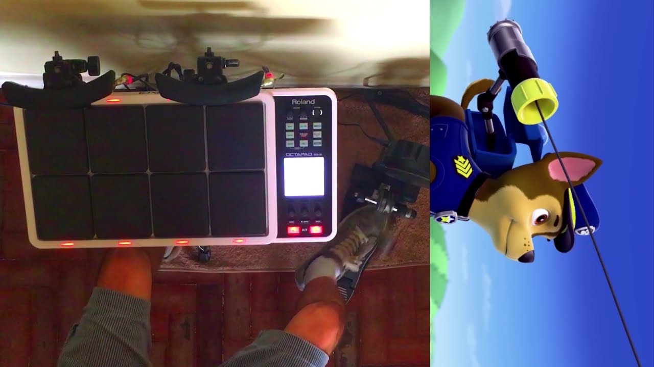 Drum Cover - Patrulha Canina - Paw Patrol  by andrepolvo