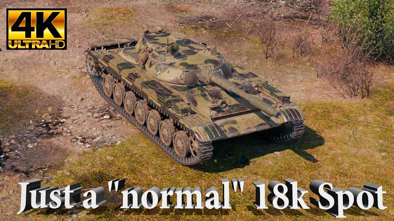 T-100 LT Video in Ultra HD 4K🔝 &ldquo;Normal&rdquo; 18K Spot Round on Prokho | WoT Best Moments