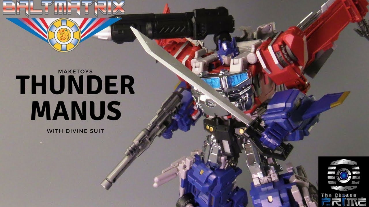 Maketoys - MTCD03 - Thunder Manus + Divine Suit Boxset