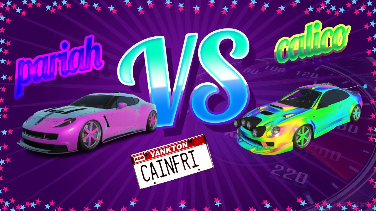 ⭐️ TEST VITESSE CALICO VS PARIAH ?! KOSATKA COULEUR CAMÉLÉON .CHAMELEON PAINT JOB GTA FIVE MODDED