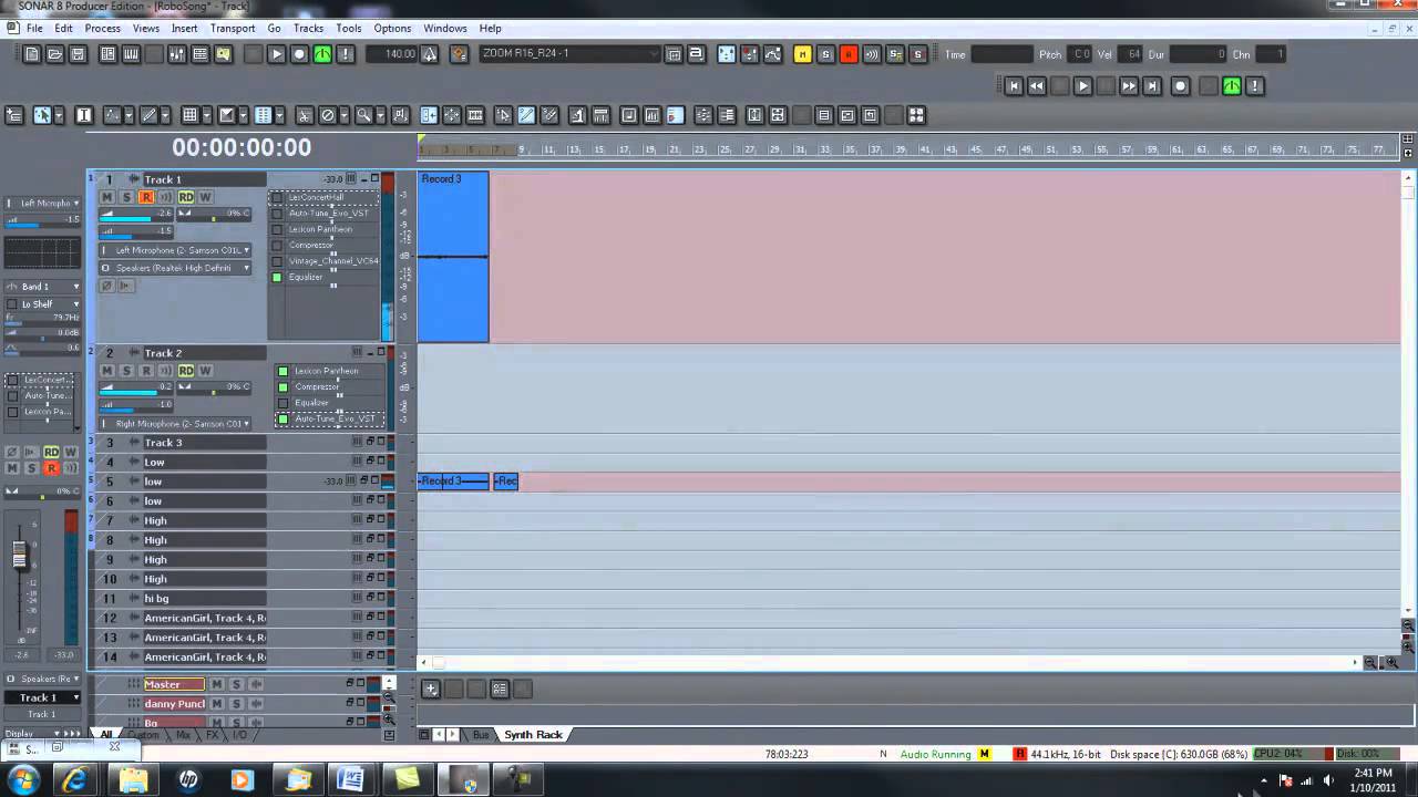 How To Quickly Set Up Your Samson C01U Mic In Cakewalk Sonar