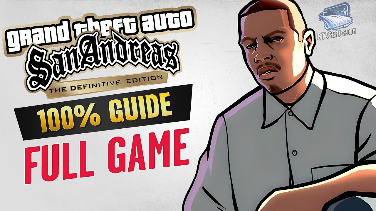 GTA San Andreas The Definitive Edition - Full Game Walkthrough 100% Completion (PC 4K 60fps)