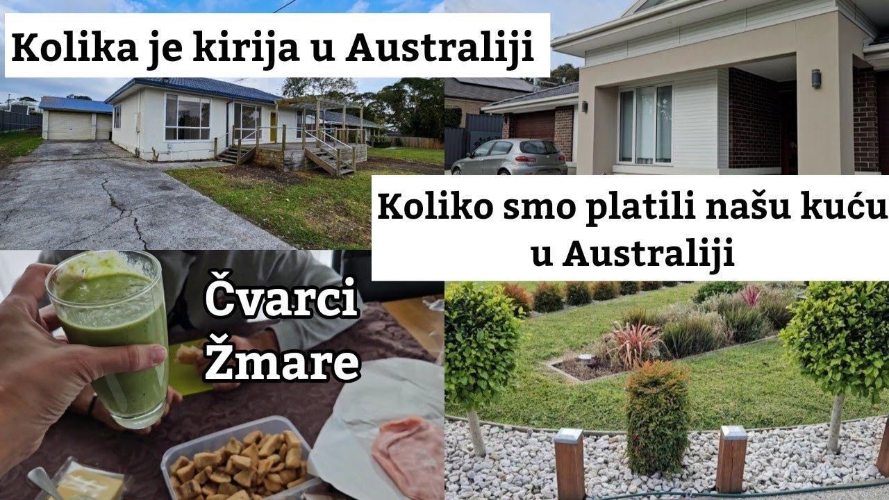 Naš tipični utorak | Koliko smo platili našu kuću u Australiji | Kolika je kirija za komšijsku kuću