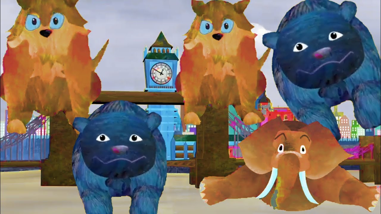 HICKORY DICKORY DOCK-RANDOM COLOR ANIMALS EFFECTS//AMAZING COLOR EFFECTS