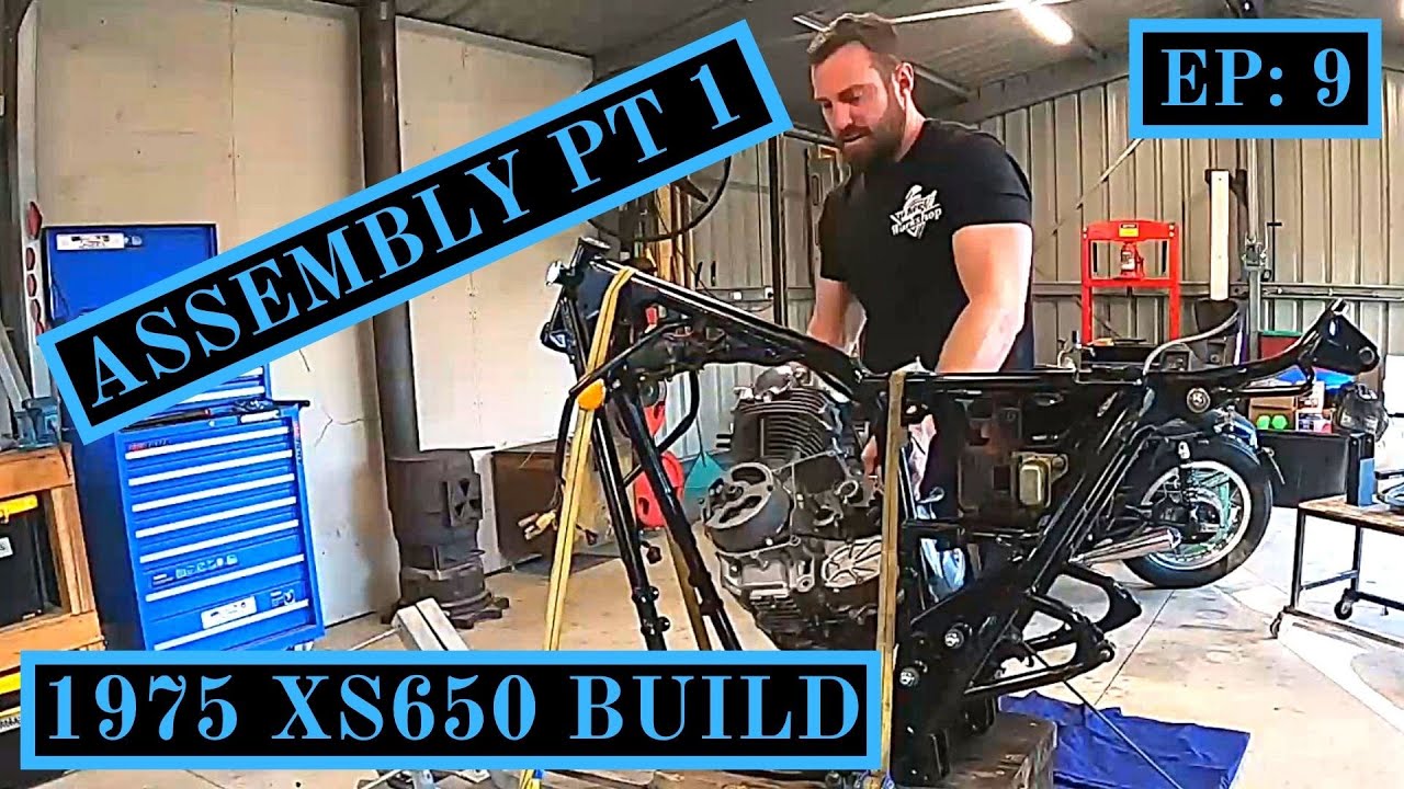 75 XS650 Assembly Timelapse