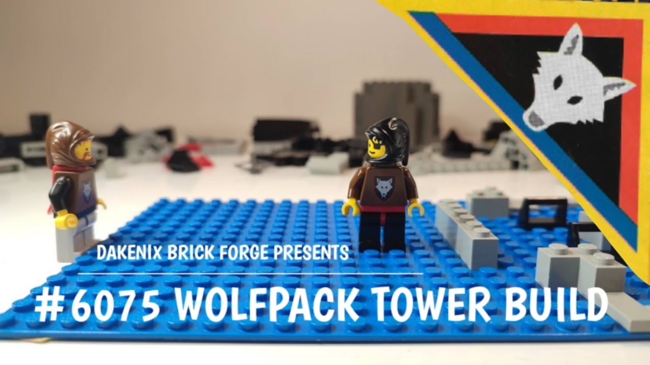 Lego Wolfpack Tower #6075 Fúnny Build I Manual I Instruction