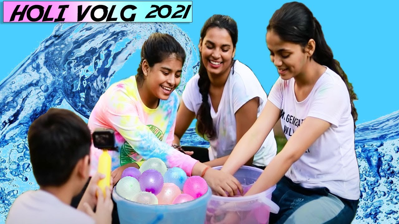 ANU KA HO GAYA POPAT 😜  l Holi Vlog l Ayu And Anu Vlog