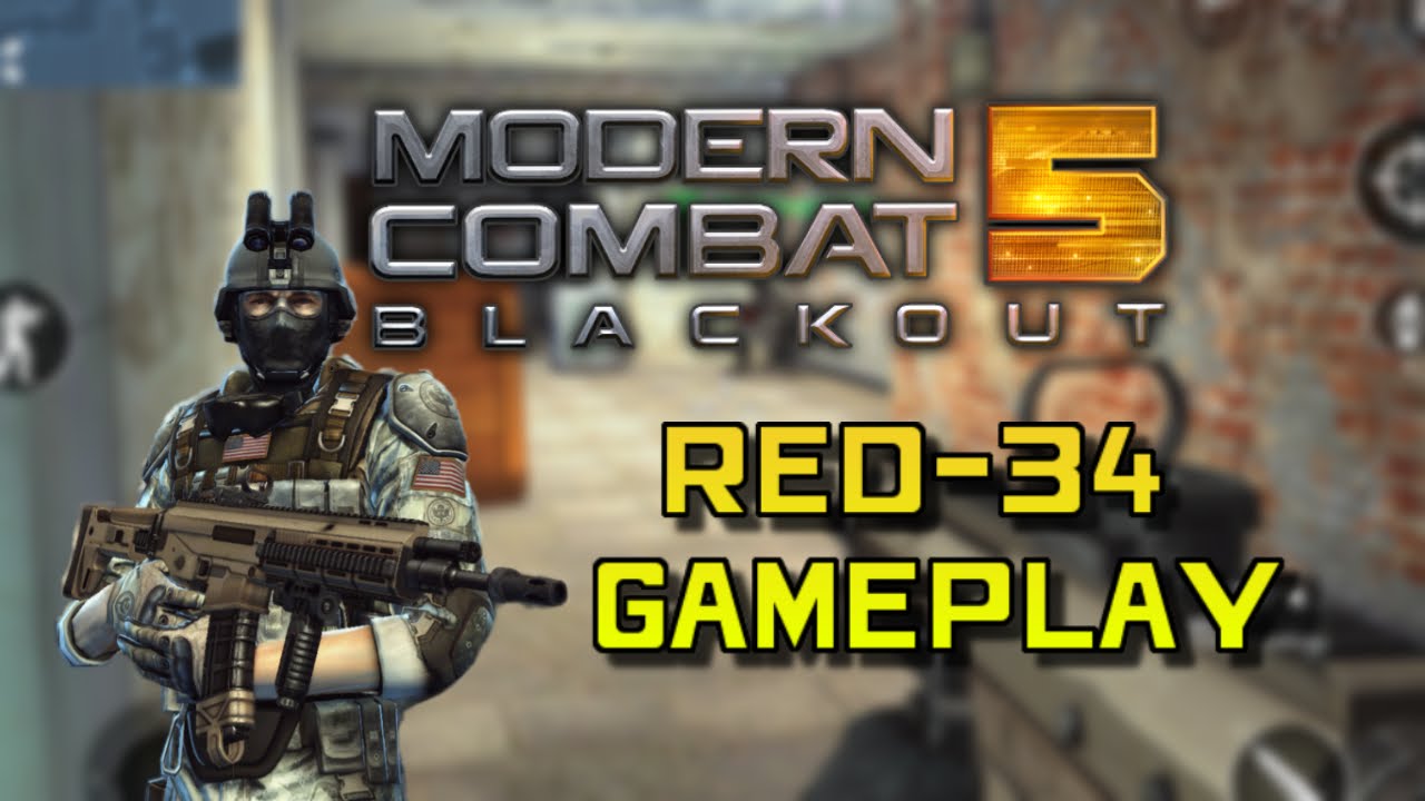 Modern Combat 5: RED-34 Multiplayer Gameplay