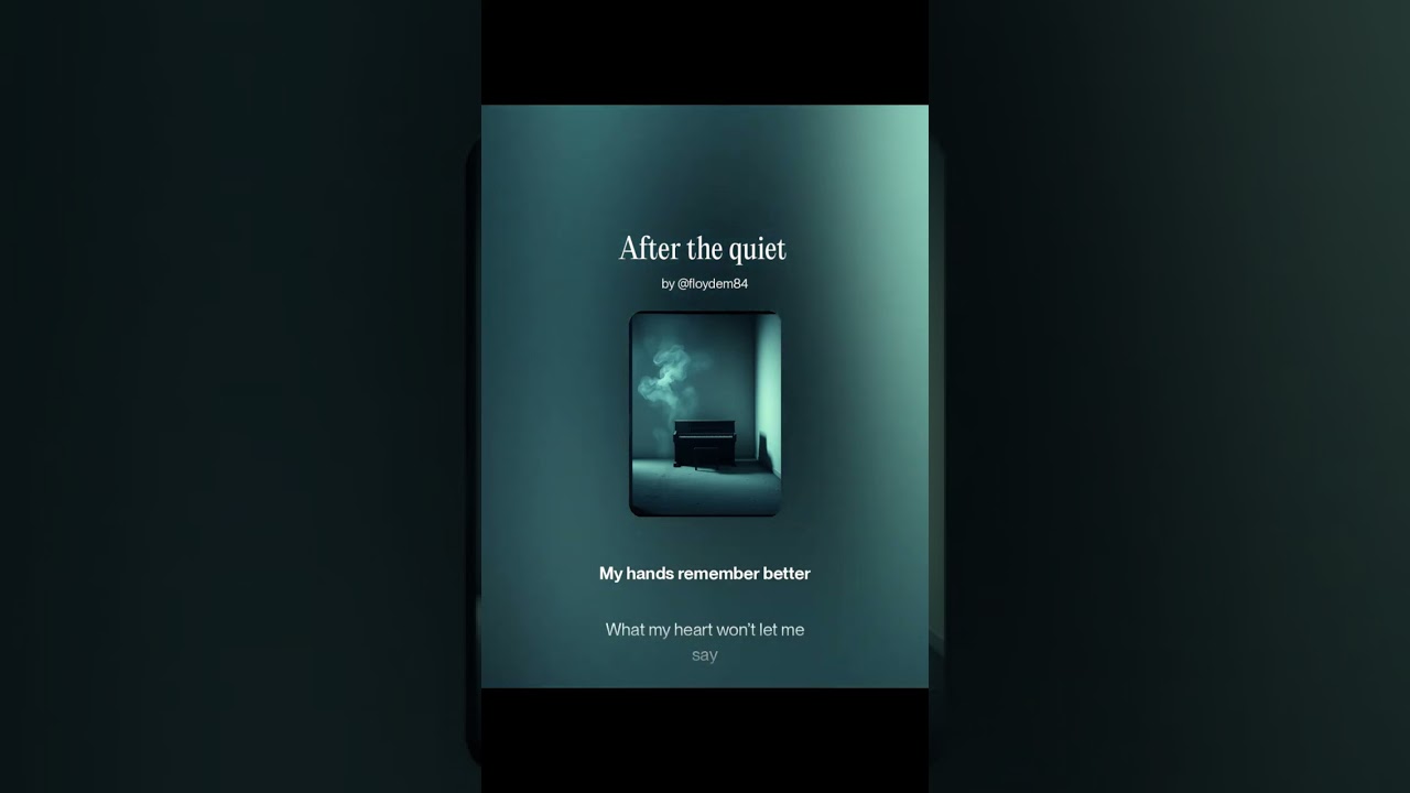 After the quiet