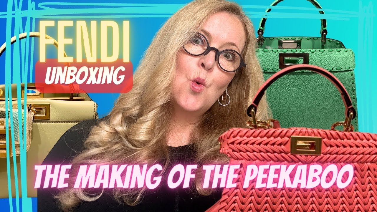 UNBOXING FENDI NANO Baguette & Making of PEEKABOO by Italian artisan | What fits in FENDIGRAPHY