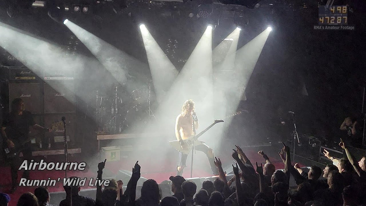 Airbourne - Runnin' Wild Live || Erlangen 2025