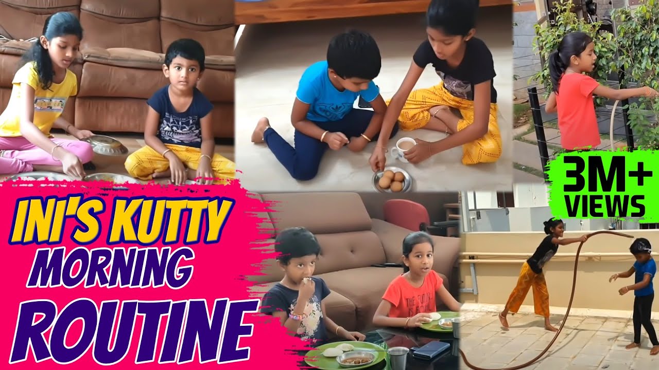 ini's kutty's morning routine|Sunday fun vlog|how we spend our sunday morning|ini's galataas