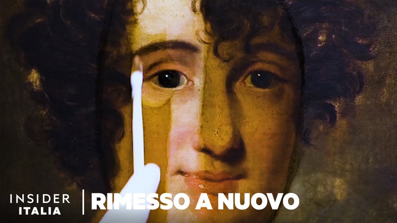 Come vengono restaurati professionalmente i vecchi dipinti | Rimesso a nuovo | Insider Italiano
