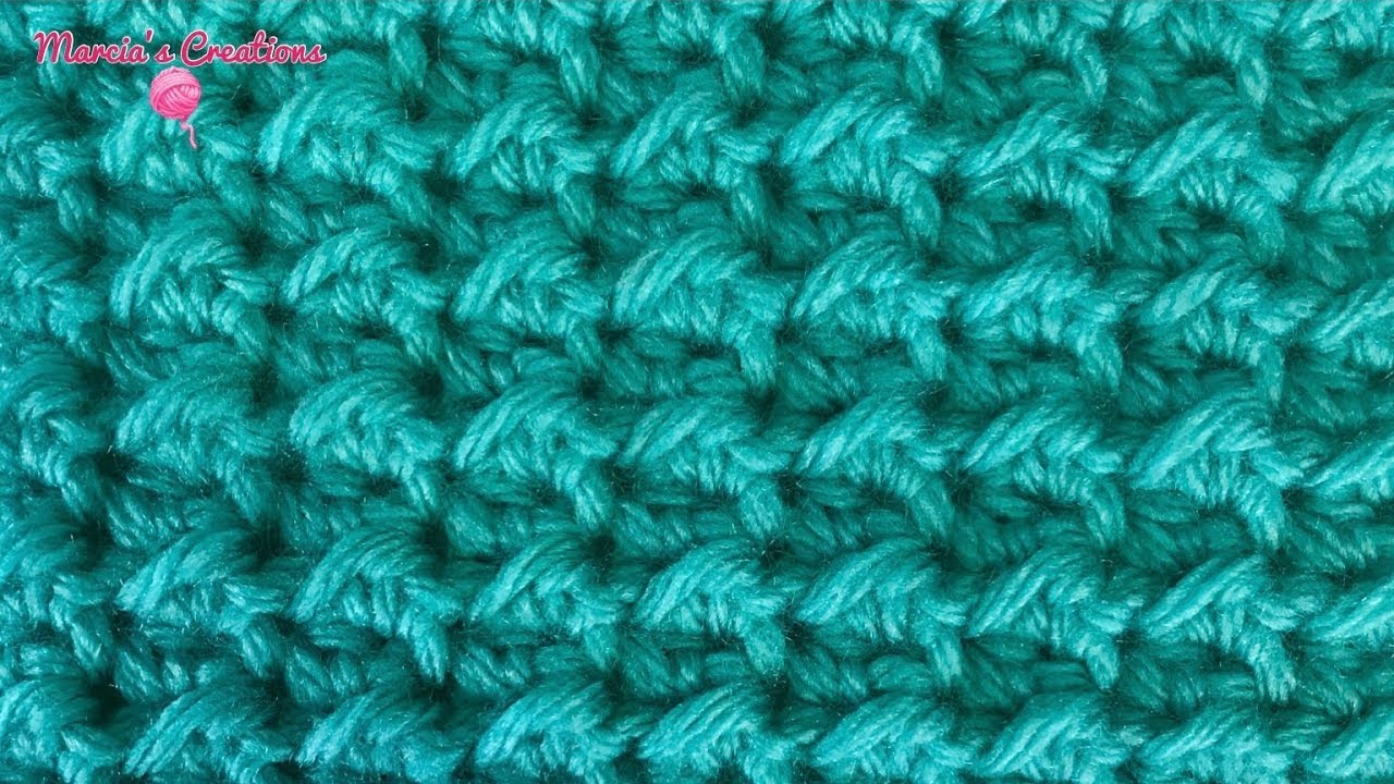 TEJIDOS A CROCHET: Punto Crunch/ HOW TO CROCHET: Crunch