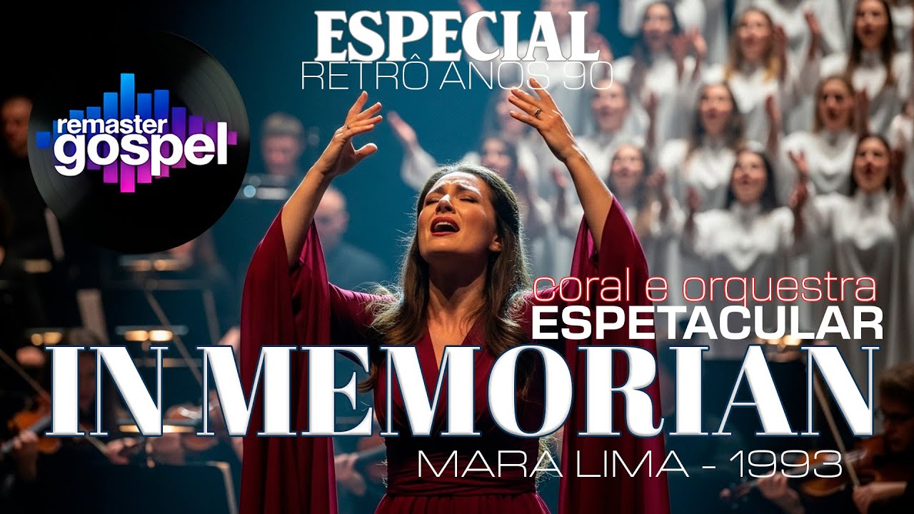 IN MEMORIAN numa versão ESPETACULAR com ORQUESTRA e CORAL de Mara lima 1993 especial retrô