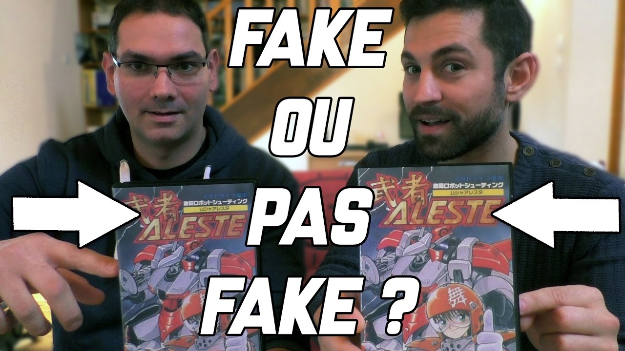 MUSHA ALESTE FAKE OU PAS ? - Mega Drive