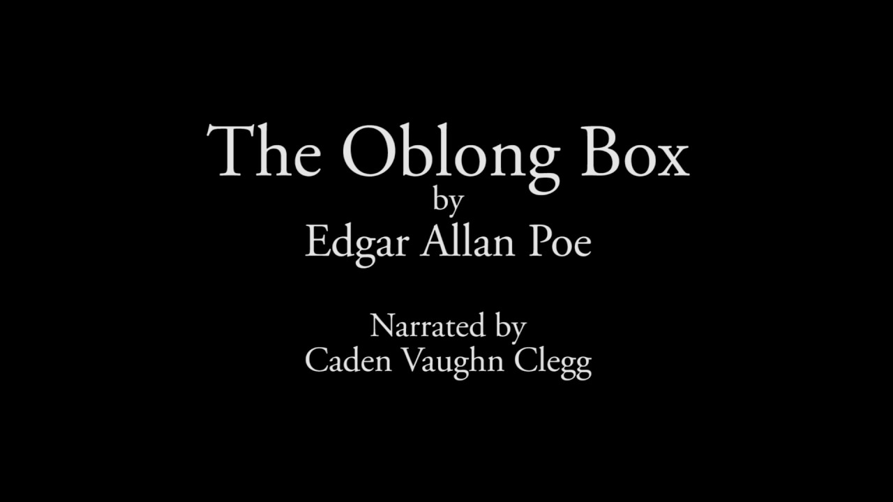 The Oblong Box by Edgar Allan Poe (Audiobook)