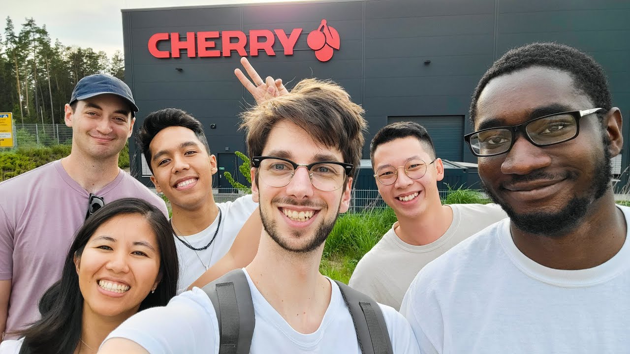 Мы отправились на фабрику CHERRY MX в ГЕРМАНИИ... при участии: @Glarses и других