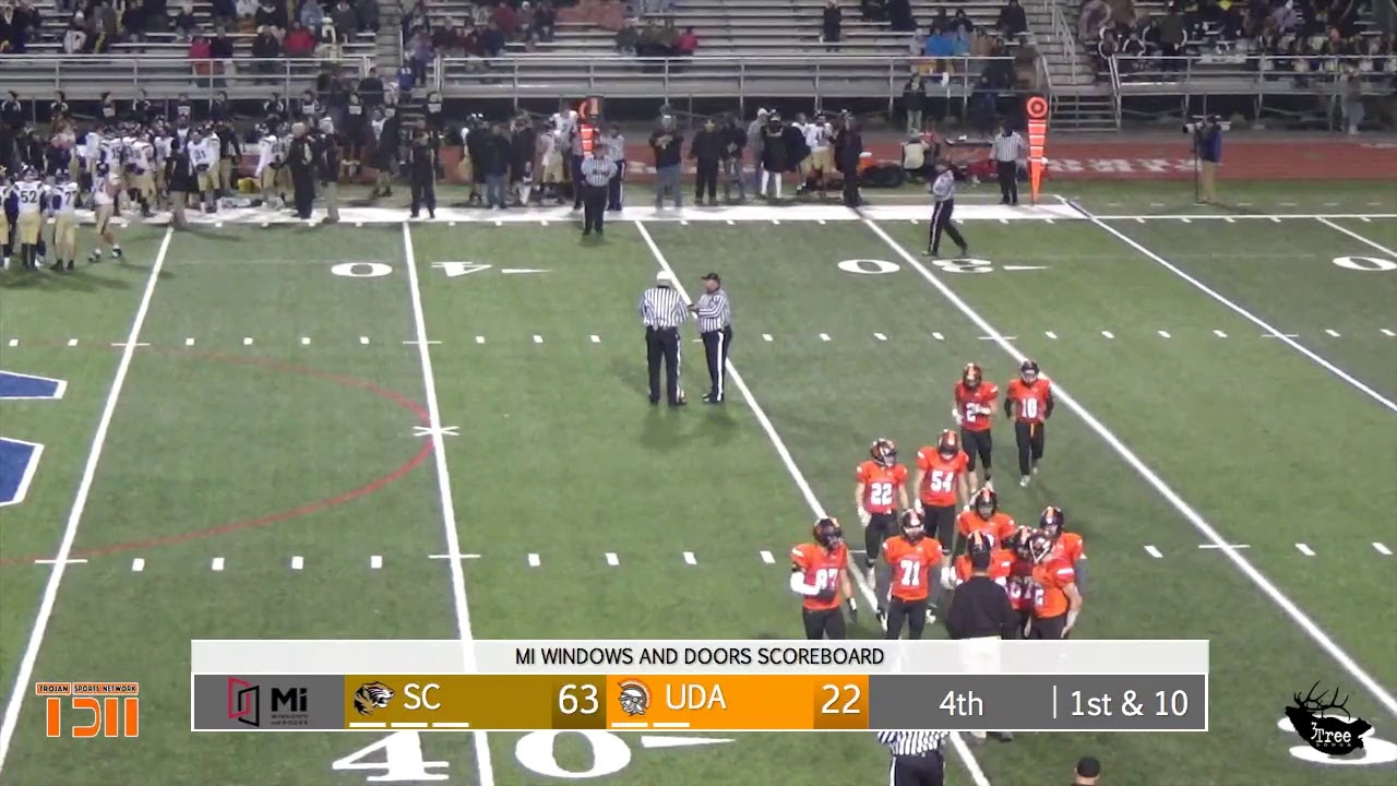 PIAA 2A Football Playoffs - Upper Dauphin vs Southern Columbia