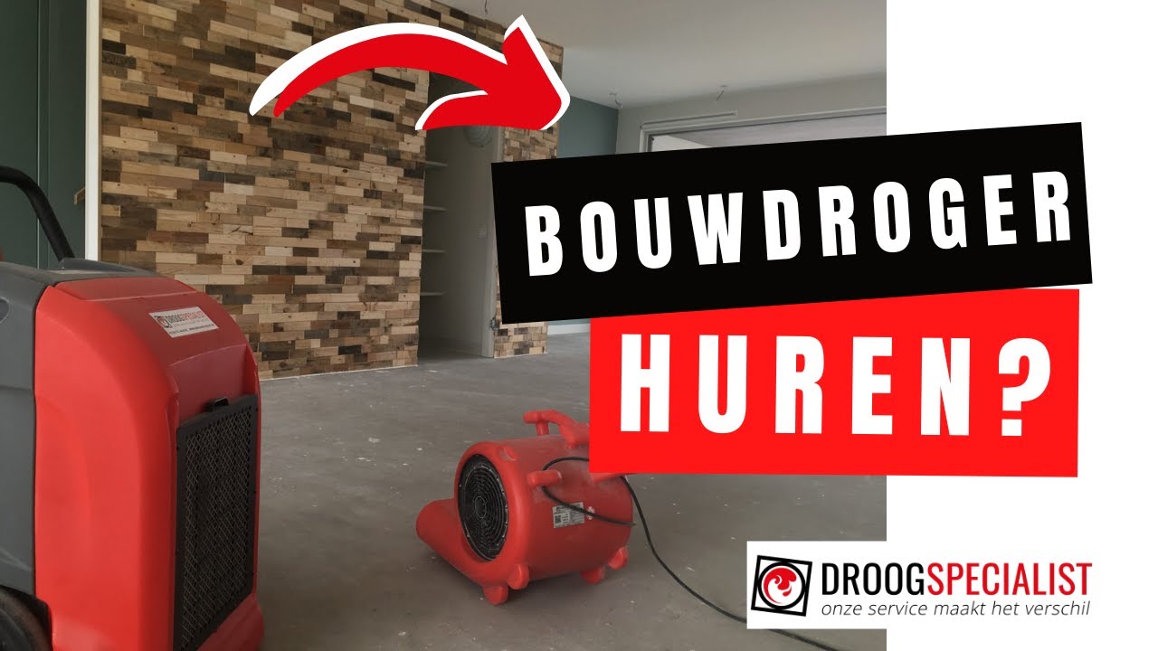 Bouwdroger huren? Natuurlijk bij Droogspecialist!