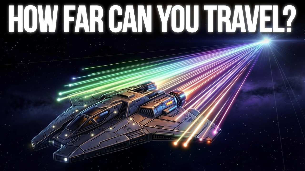 How Far Could Humans Actually Travel Through Space in One Lifetime?