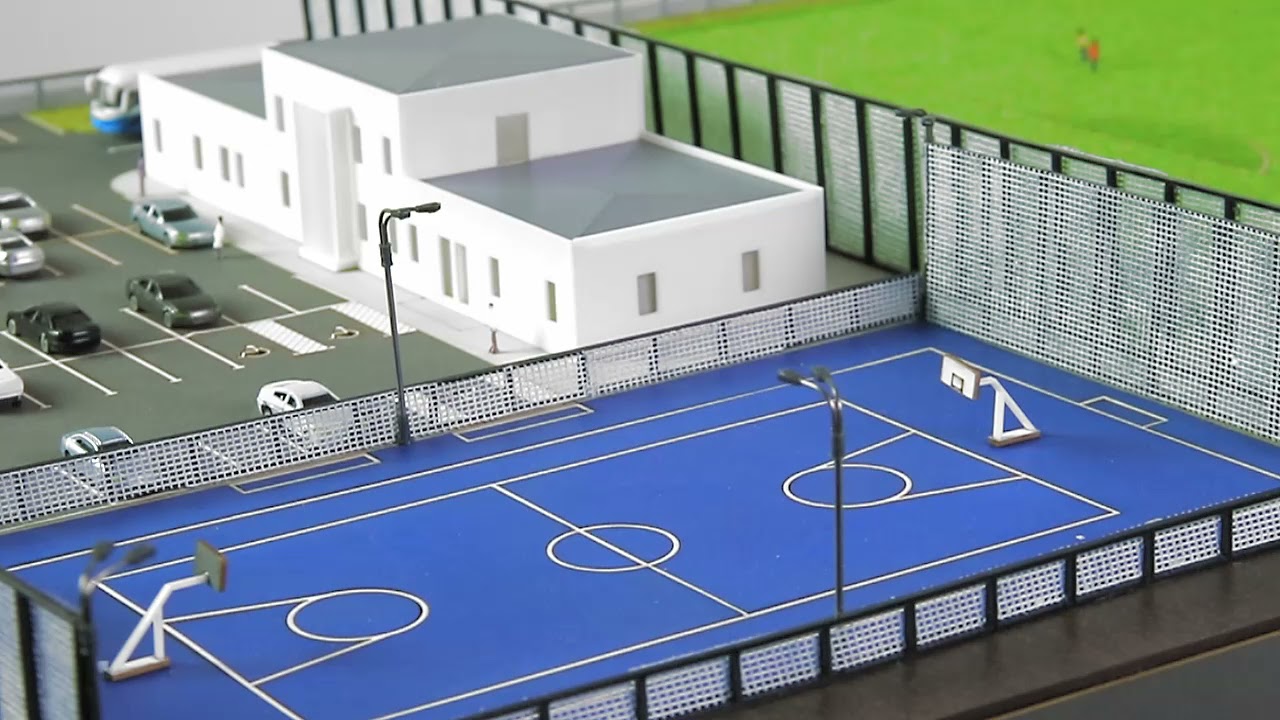 Maqueta Centro Deportivo