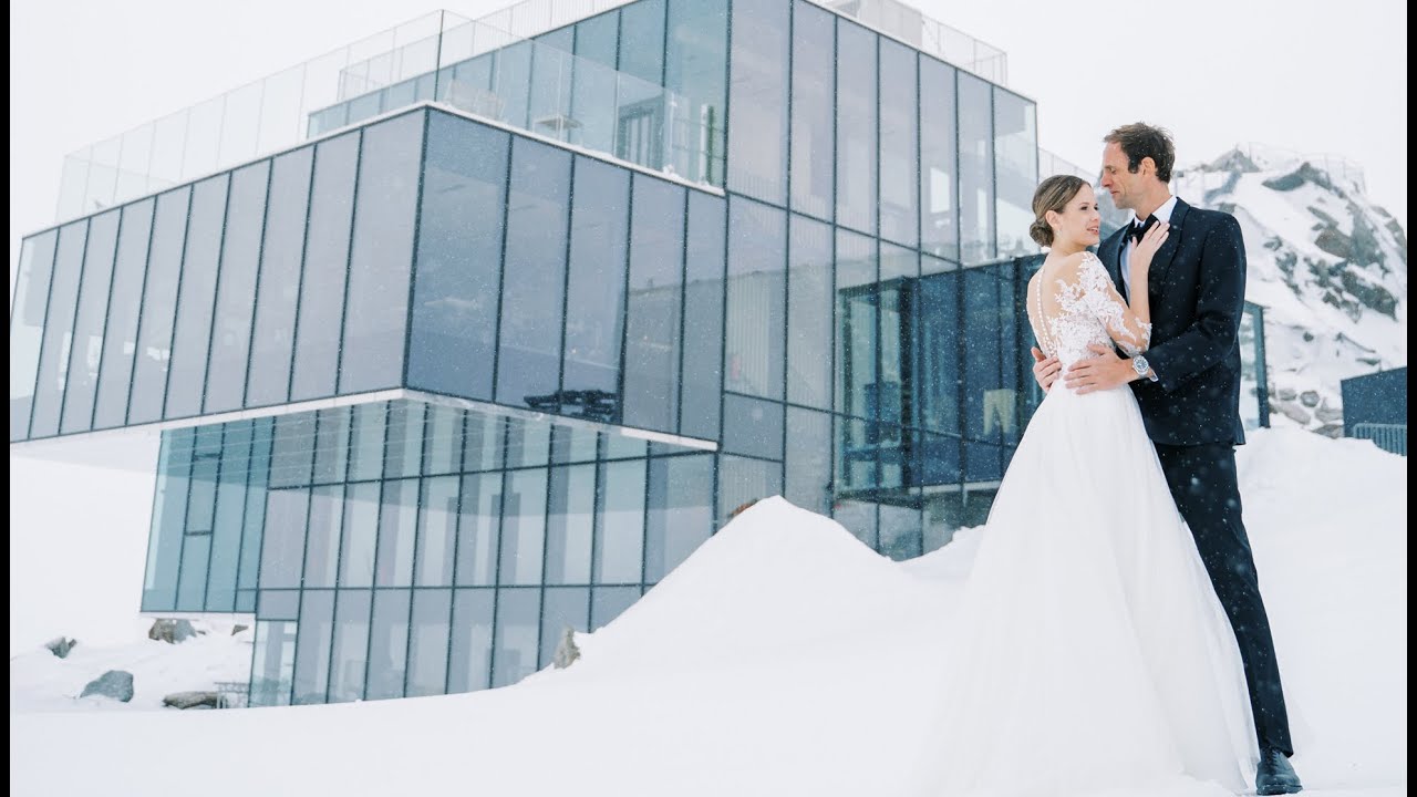 Winter Wedding inspired by James Bond - Alps - Austria