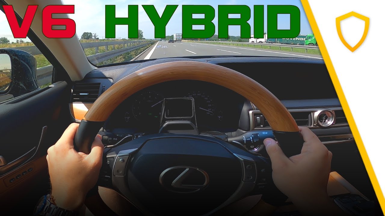 Lexus GS450h - 250kph in a HYBRID! 100-200 and Topspeed on the Autobahn